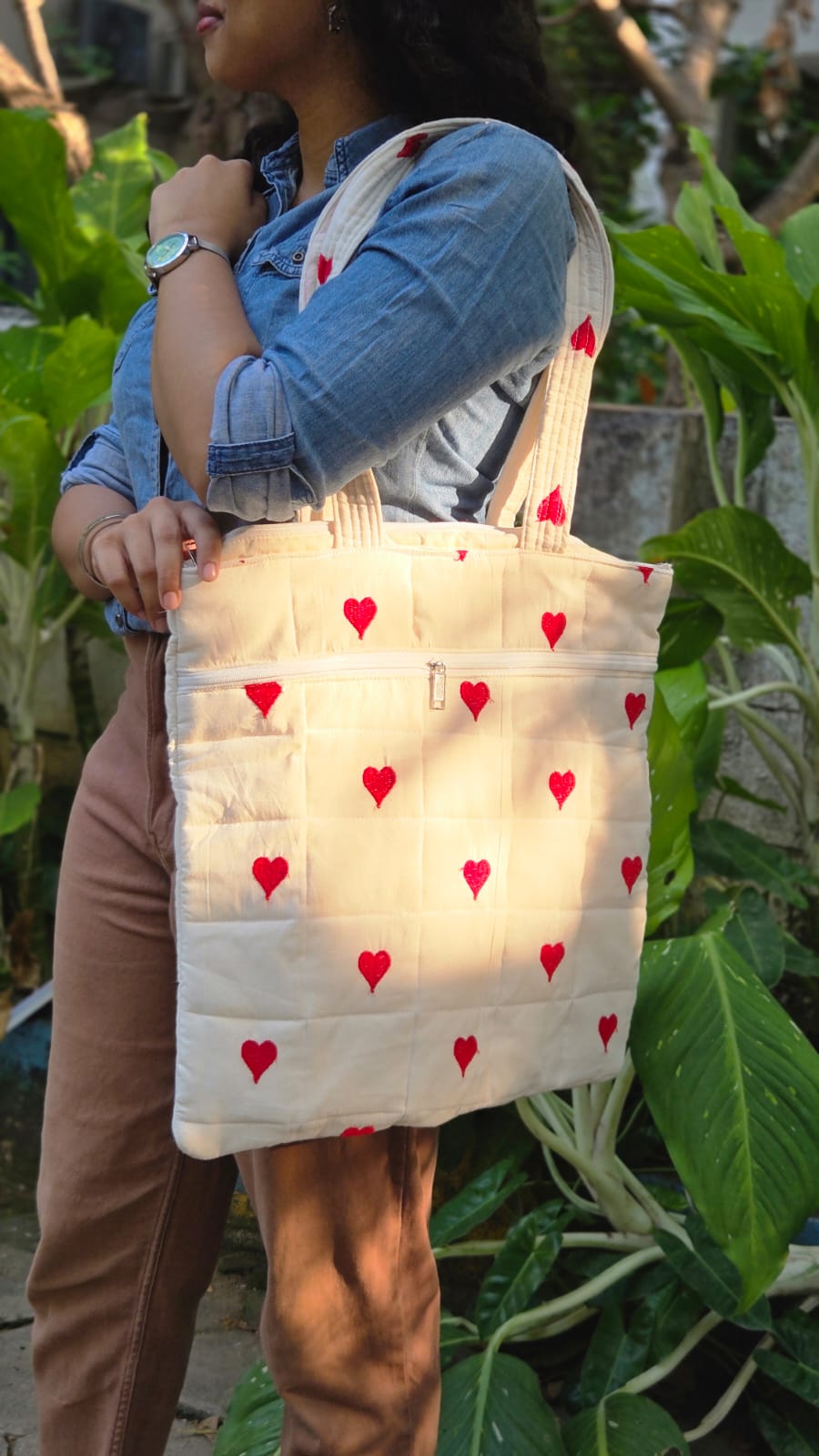 Quilted totes