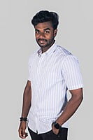 Blue Striped Shirt
