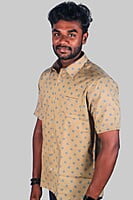 Mustard Printed Shirts