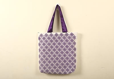 THAMBOOLAM BAGS FLORAL PRINT SET OF 10