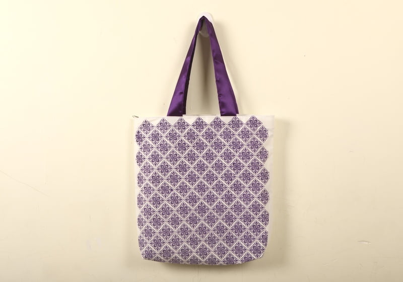 THAMBOOLAM BAGS FLORAL PRINT SET OF 10