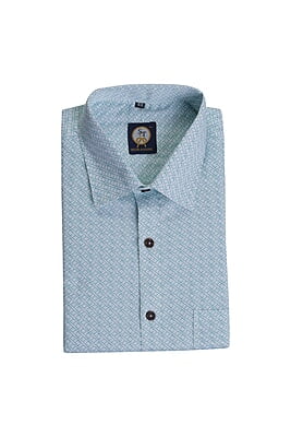 White and Green Striped Shirt